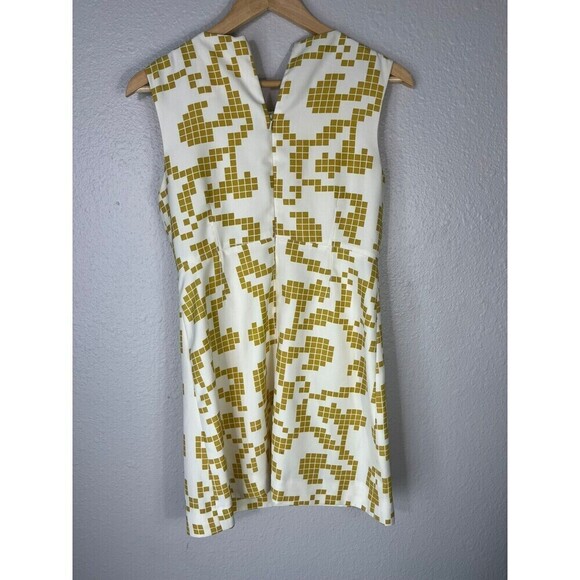 KARTA Ivory Butterfly Large Jewel Beaded Dress Top Size Medium M Geometric N69 - Picture 3 of 5